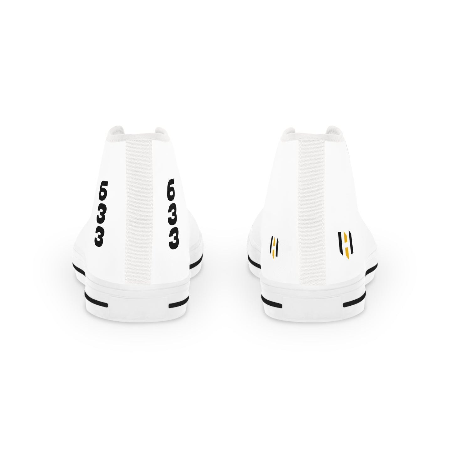 Stylish White High Top Sneakers for Men - Versatile Casual Footwear