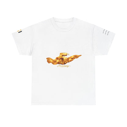 Vertical '6 3 3' Graphic Tee — Minimal Numeric Streetwear
