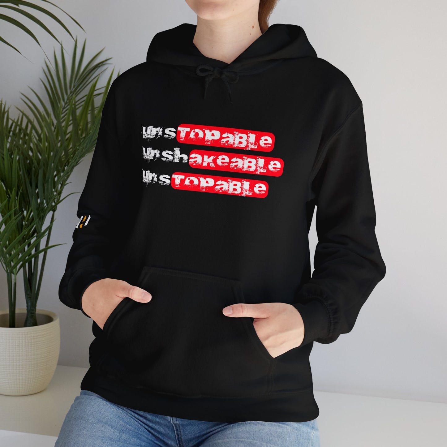 Unisex Heavy Blend™ Hooded Sweatshirt - Cool & Comfy 'UNAKEABLE' Design